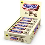 Snickers Low Sugar High Protein Bar - 12x57g - White Chocolate