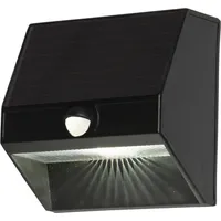 Star Trading LED-Solar-Wandleuchte 'Wally', Kunststoff, 11x11cm - Weiß