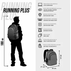 Disney Closer-Plus Running Rucksack Rosa