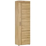 Möbel Kraft Garderobenschrank Cortina Eiche Grand-Son Nachbildung B/H/T: ca. 58x195x38 (cm): B: 58 H: 195 T: 37,4