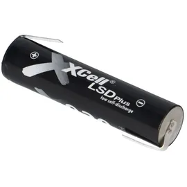 XCell AAA Micro Akku LSD Plus Ni-MH 1,2V 930 mAh Z Lötfahne low self-discharge