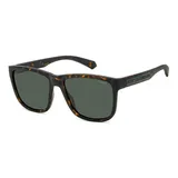 Polaroid Brille PLD 2155/S Größe 57-17 mm Matte Braun Havana polarisiert - 57-17