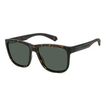Polaroid Brille PLD 2155/S Größe 57-17 mm Matte Braun Havana polarisiert - 57-17