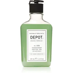 Depot 400 SHAVE SPECIFICS NO. 406 TRANSPARENT SHAVING GEL .brushless. Rasiergel brushless 100 ml