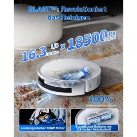Ecovacs Deebot T50 Max Pro Omni weiß