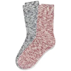 Tchibo - 2 Paar Stricksocken - Damen - Gr. 35-38 - dunkelblau