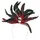 Boland 72339 - Diadem Voodoo Brigitte, Haarreif für Kostüme, Halloween und Karneval, Totenkopf