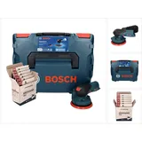 Bosch GEX 12V-125 inkl. L-Boxx + Schleifset