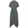 LASCANA Druckkleid Blusenkleid Punktedruck Grün/Schwarz 36