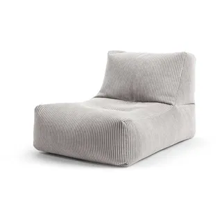 Sitting Point Sitzsack Rock Shara Cord Grau