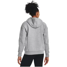 Under Armour Essential Fleece Hoodie Damen 011 mod gray light heather/white L