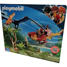 Playmobil The Explorers Helikopter mit Flugsaurier 9430