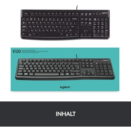 Logitech K120 for Business ES schwarz