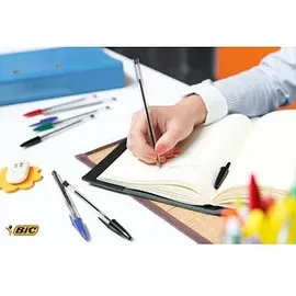 BIC Kugelschreiber Cristal Schwarz 0,4 mm 50 St.