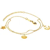 Julie Julsen Fußkette Edelstahl Fußketten Damen