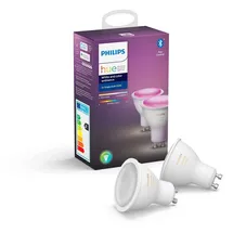 Philips by Signify Hue White and Colour Ambiance 62925000 5,7W GU10 2 St.