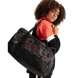 Sporttasche ROXY "Sweet Kombucha", anthrazit athletic hibiscus, [Hauptstoff] 100% recyceltes Polyester, Taschen
