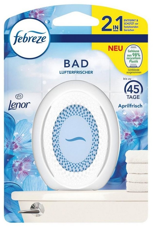 Febreze Raumduft Febreze Bad Lufterfrischer Aprilfrisch - Raumduft (1er Pack)