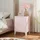 [en.casa] Nachtschrank Inari 57 x 40 x 30 cm Rosa