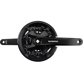 Shimano FC-MT101 Kettenradgarnitur Schwarz Einheitsgröße