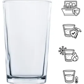 Duralex Unie Wasser- & Saftglas 0,25 l 6 St.