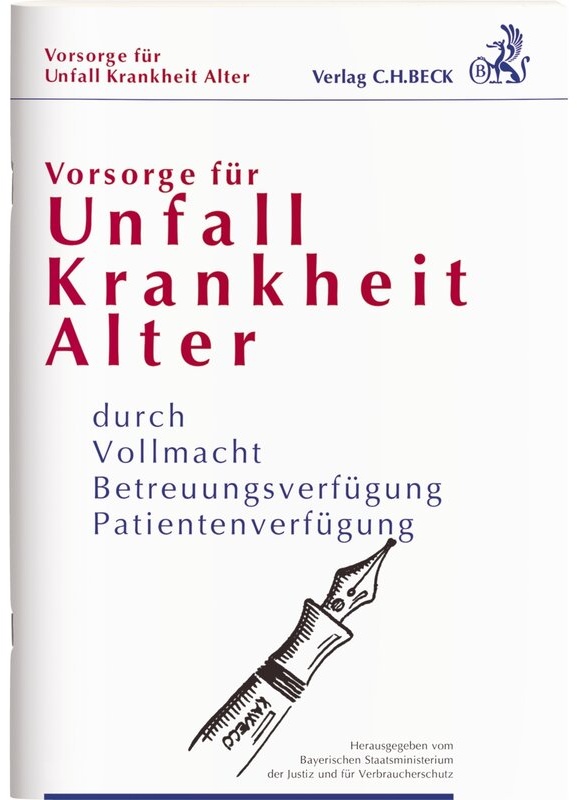 RNK Verlag Ratgeber Vorsorge für Unfall - Krankheit - Alter", Broschüre, 48 Seiten, DIN A4"
