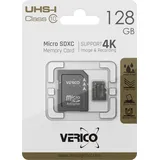 Verico 128GB microSD C10 UHS-1 Speicherkarte inkl. Adapter
