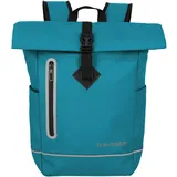 Travelite Rucksack wasserfest, Fahrradrucksack, Freizeitrucksack mit Rolltop Verschluss & Reflektoren, BASICS, 48 cm, 19 Liter