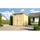Weka Gartenhaus 264 2,35 x 2,09 m natur