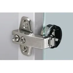 Möbel-Topfscharnier, Perfekt 5204, 69607, 95°, Stahl silber vernickelt - silber
