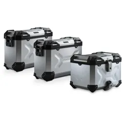 SW-Motech Adventure-Set Gepäck - Silbern. Suzuki V-Strom 800 / 800DE (22-)., silber