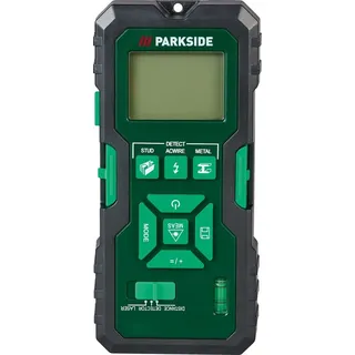 Parkside Multi-Messdetektor mit Laserentfernungsmesser 5in1 PMME 5 A1 LC Display