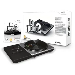 WII DJ HERO 2 BUNDLE