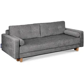 Konsimo Einzelsofa Eriso ¦ grau ¦ Maße (cm): B: 220 H: 80