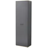 Garderobenschrank Maderno 60 x 199 x 38 cm Grau