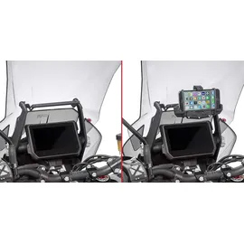 GIVI Halterung zur Montage am Windschild für Navi S902A