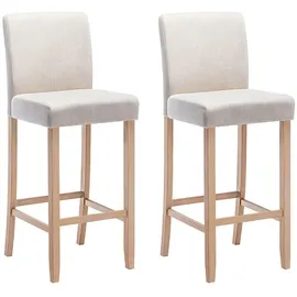 vente-unique Barhocker Rovigo 50 x 116 x 47 cm Beige