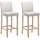 vente-unique Barhocker Rovigo 50 x 116 x 47 cm Beige
