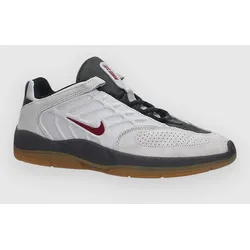 Nike Sb Vertebrae Skateschuhe lt smoke gry / dk team red Gr. 11.5
