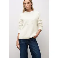 STREET ONE STREET ONE, Rundhalspullover beige, 38, EU