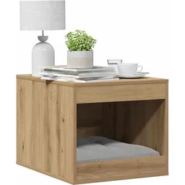 vidaXL Katzentoilette Artisan-Eiche 47x59x42 cm Braun