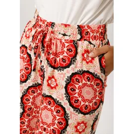 Aniston CASUAL Schlupfhose mit fantasievollem Mandela-Druck bunt/rosa/rot/schwarz 42