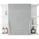 ML-Design Badezimmerspiegelschrank 80 cm weiß