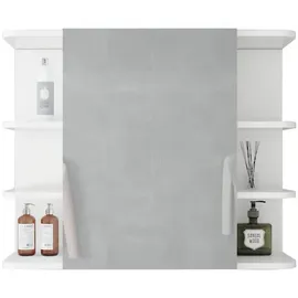 ML-Design Badezimmerspiegelschrank 80 cm weiß