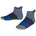 Haussocken Colour Block mit rutschhemmendem Noppendruck Größe 19-22 in Blau blau mel 6667
