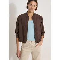 Cecil Blouson in Unifarbe Braun L