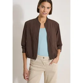 Cecil Blouson in Unifarbe Braun L