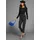 LAURA SCOTT Langarmbody LAURA SCOTT, Damen, Gr. 42, N-Gr, schwarz, Jersey, Obermaterial: 95% Baumwolle, 5% Elasthan, unifarben, Basic, figurbetont, Rundhals, Bodys, aus elastischer Baumwollmischung, figurbetonte Passform