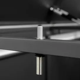 Estexo Mülltonnenbox 111 cm grau