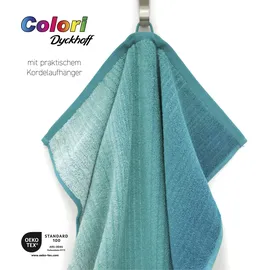 Dyckhoff Colori Handtuchset blau 2-tlg.